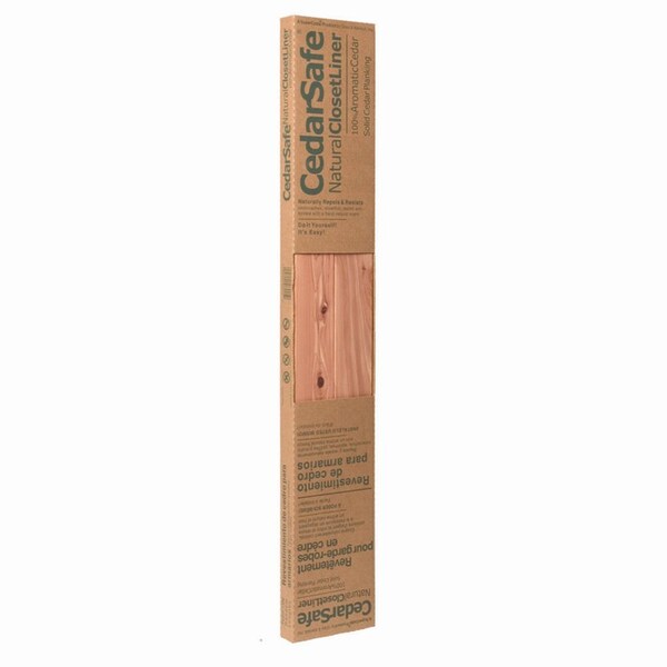 Cedar Safe 1/4 in. X 33/4 in. W X 4 ft. L Cedar Closet Lining 2/BTR